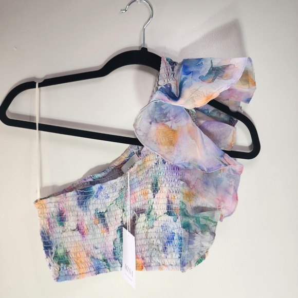 Misa Abstract Watercolor Top - Picture 6 of 8